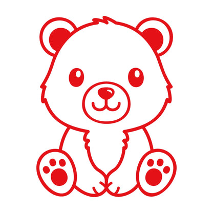 座る子熊 8