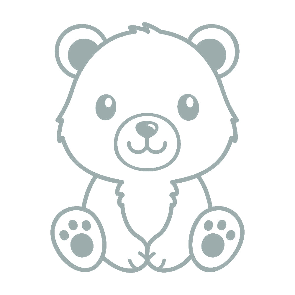 座る子熊 10