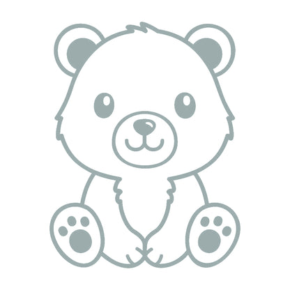 座る子熊 10