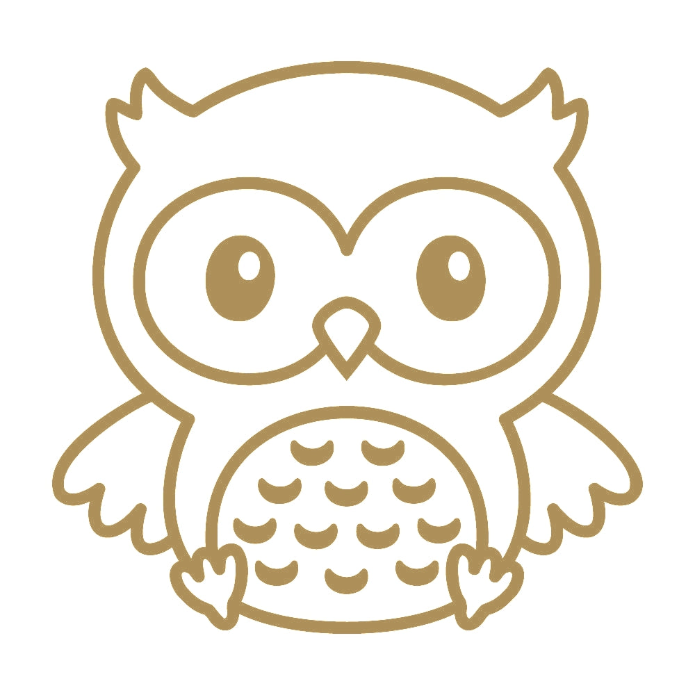 座るフクロウ 9