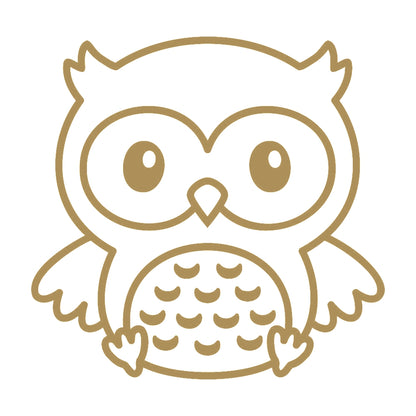 座るフクロウ 9