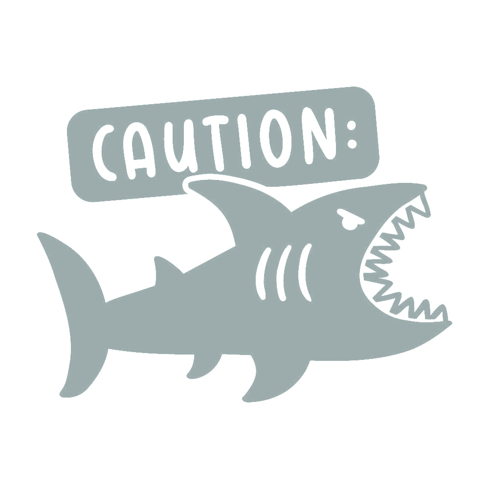CAUTION サメ 10