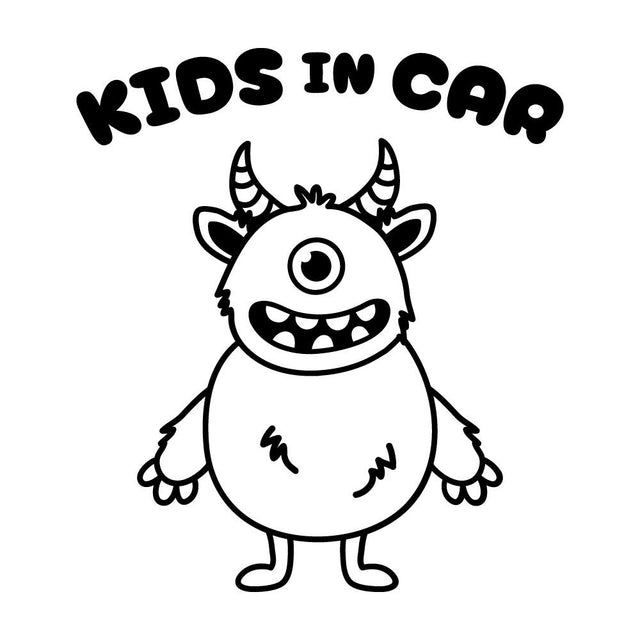 KIDS IN CAR モンスター