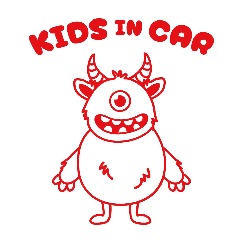 KIDS IN CAR モンスター 8