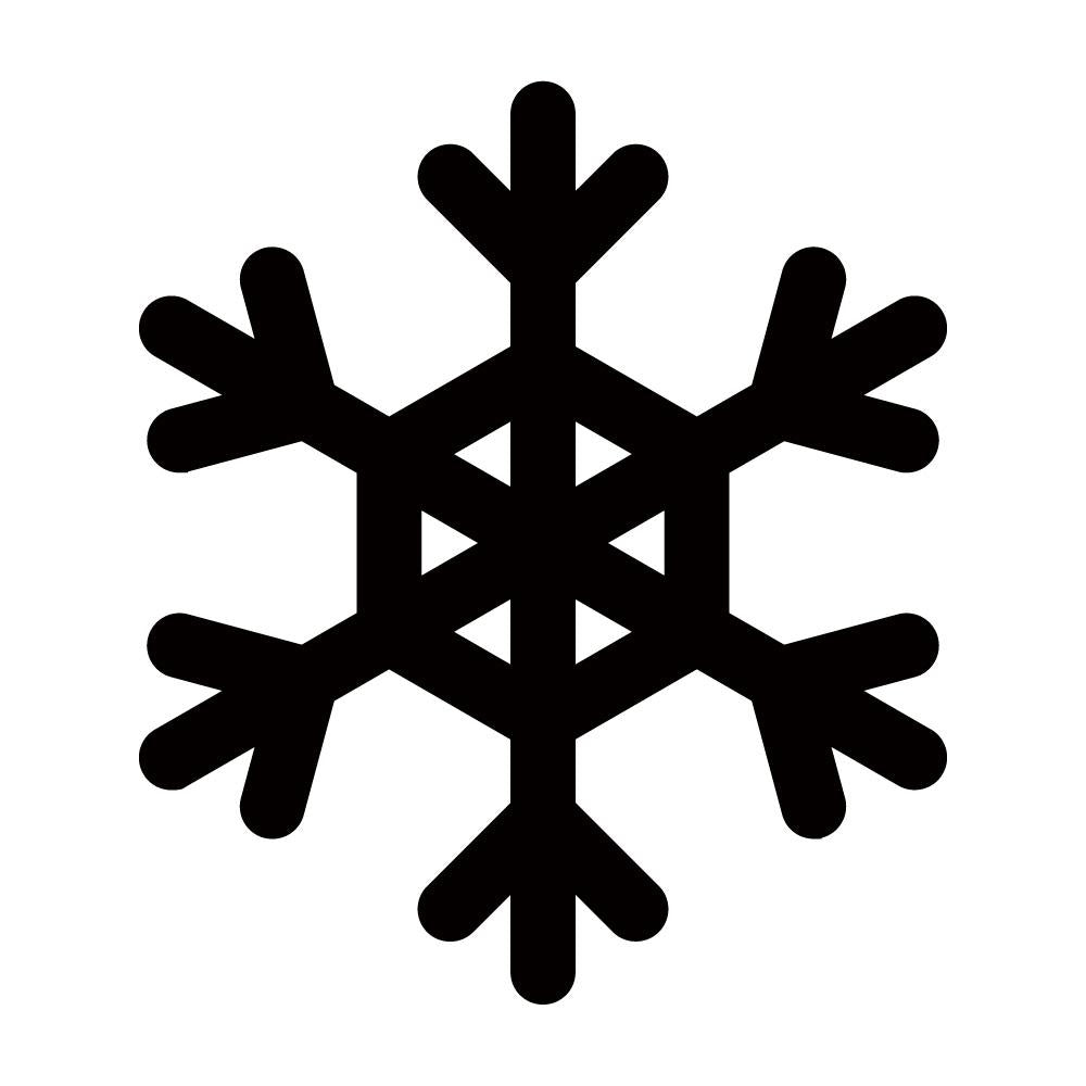 雪の結晶 (B)