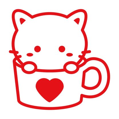 マグに入った子猫 8
