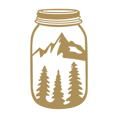 瓶に入った山 9