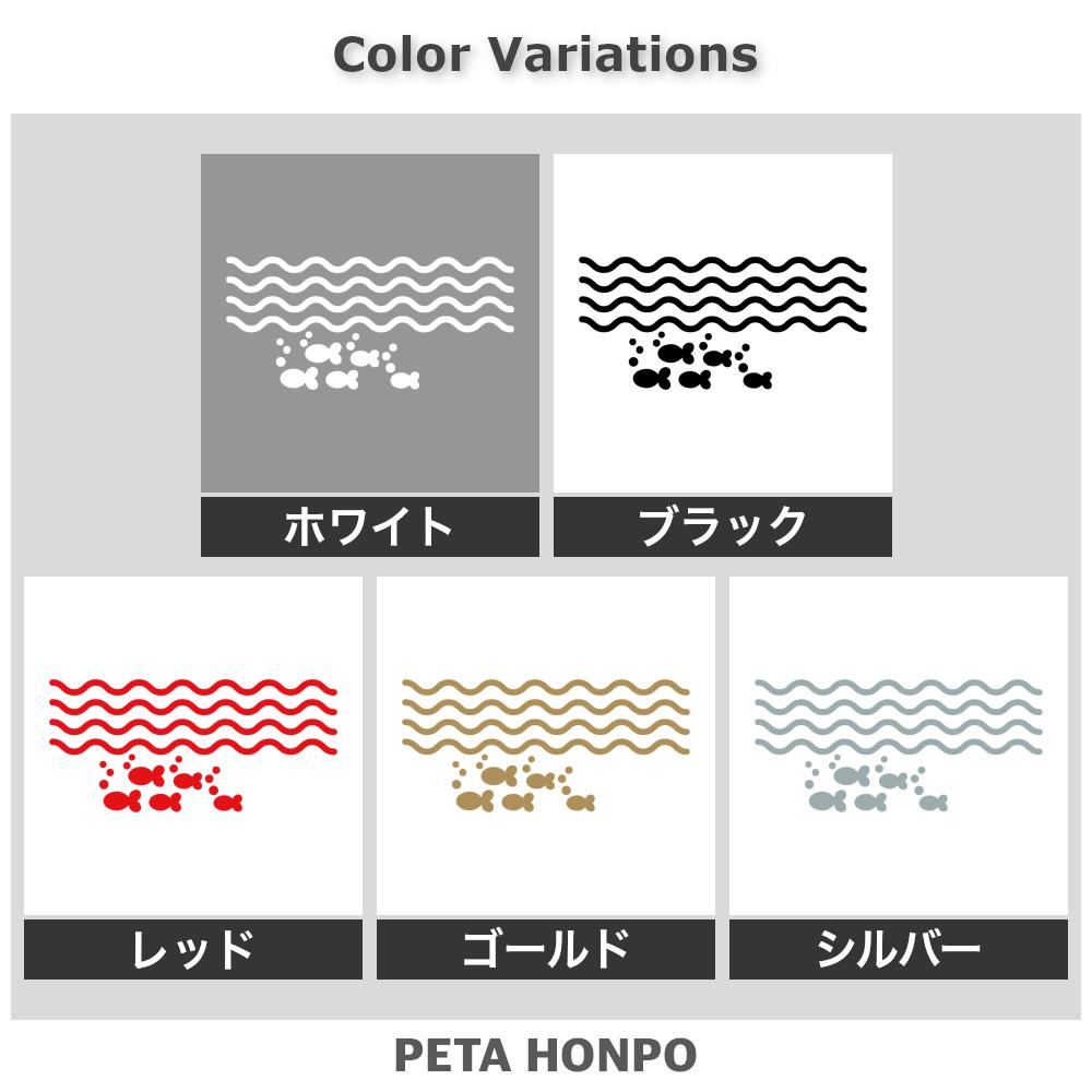 波と魚 2