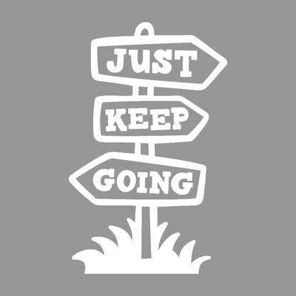 JUST KEEP GOING (B) 7