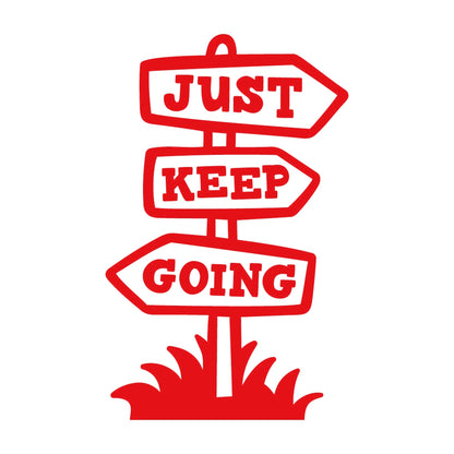 JUST KEEP GOING (B) 8