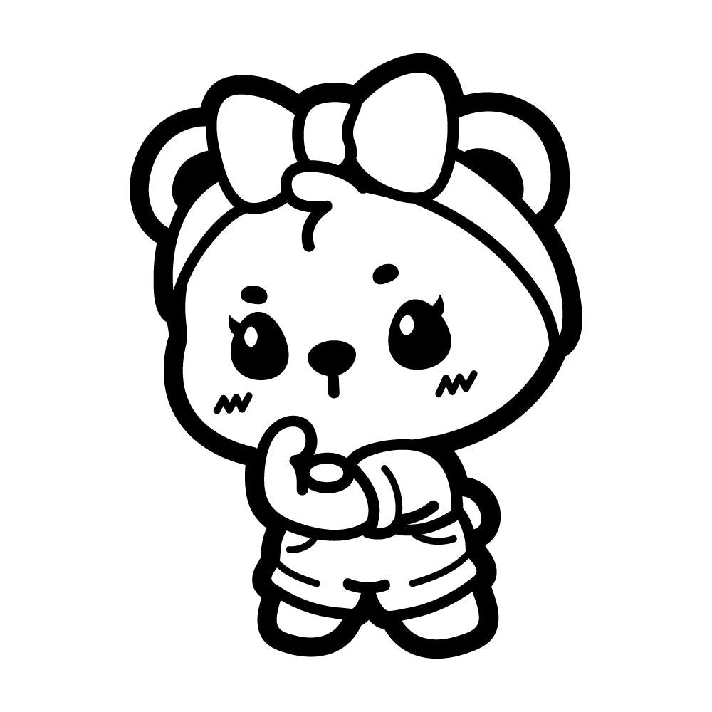やる気のあるクマちゃん
