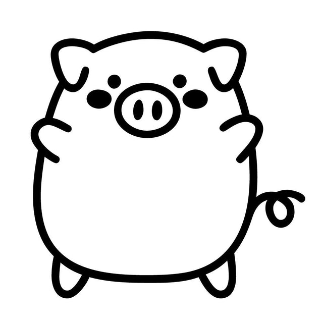 可愛いブタ (D)