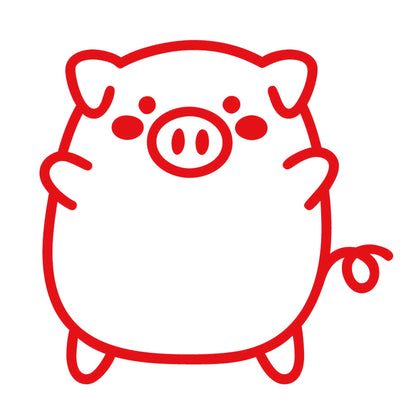 可愛いブタ (D) 8