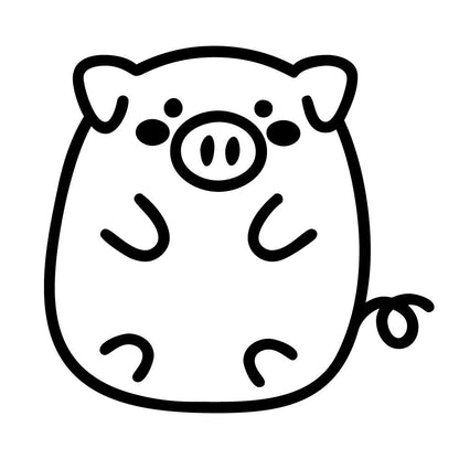 可愛いブタ (F)