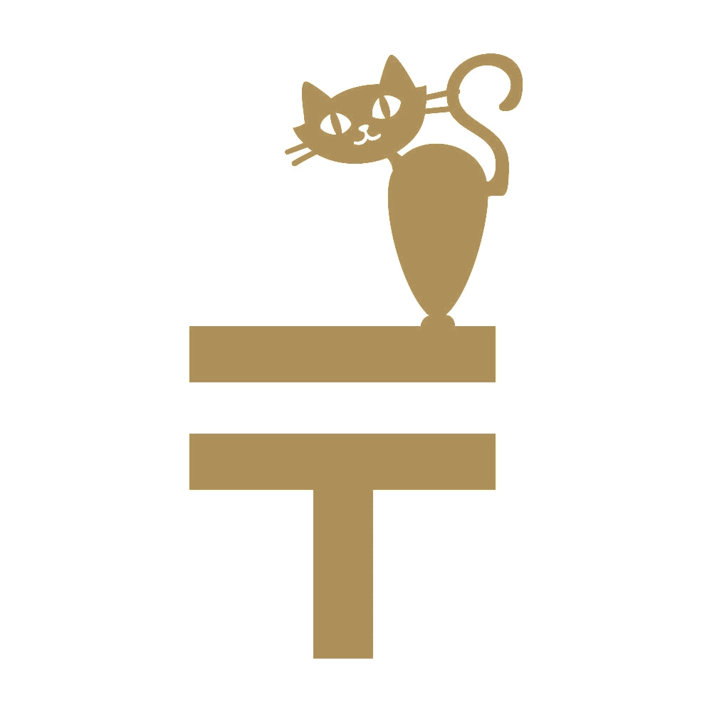 郵便マーク 猫 9