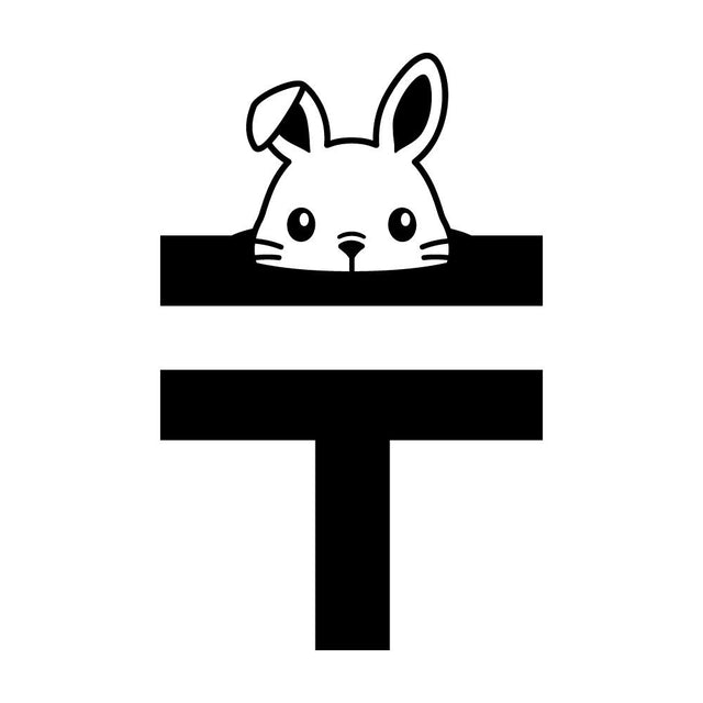 郵便マーク ウサギ