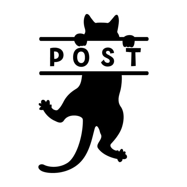 POST ぶら下がる猫