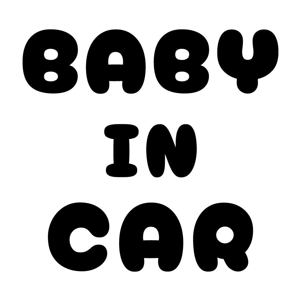 BABY IN CAR (B)