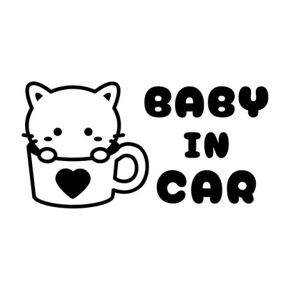 BABY IN CAR 猫 (A)