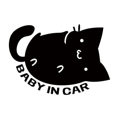 BABY IN CAR 猫 (B)