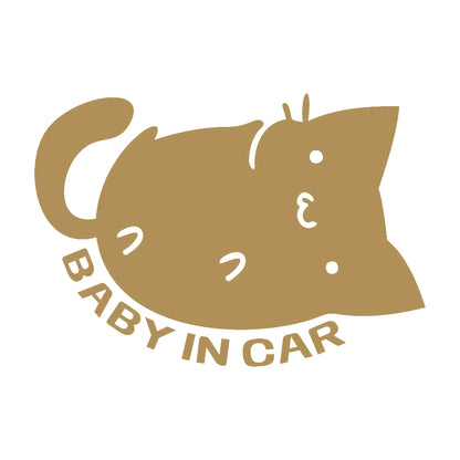 BABY IN CAR 猫 (B) 9