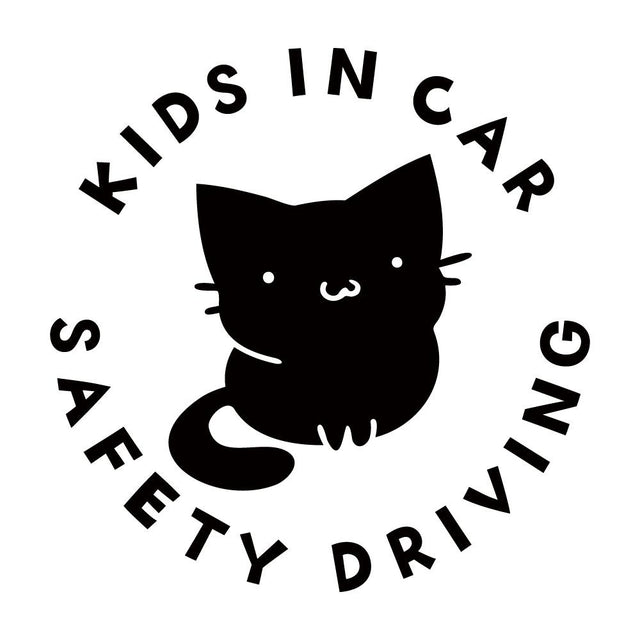 KIDS IN CAR 猫 (A)