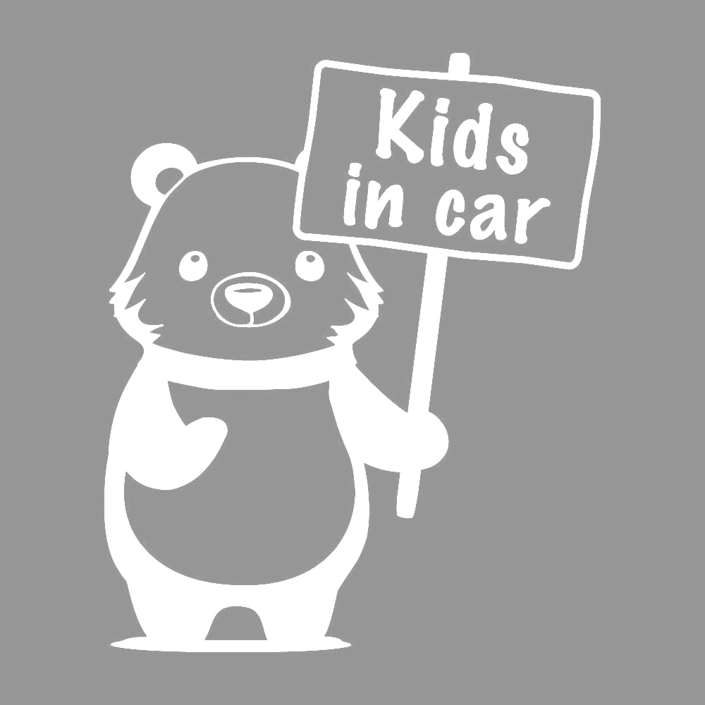 Kids in car クマ 7