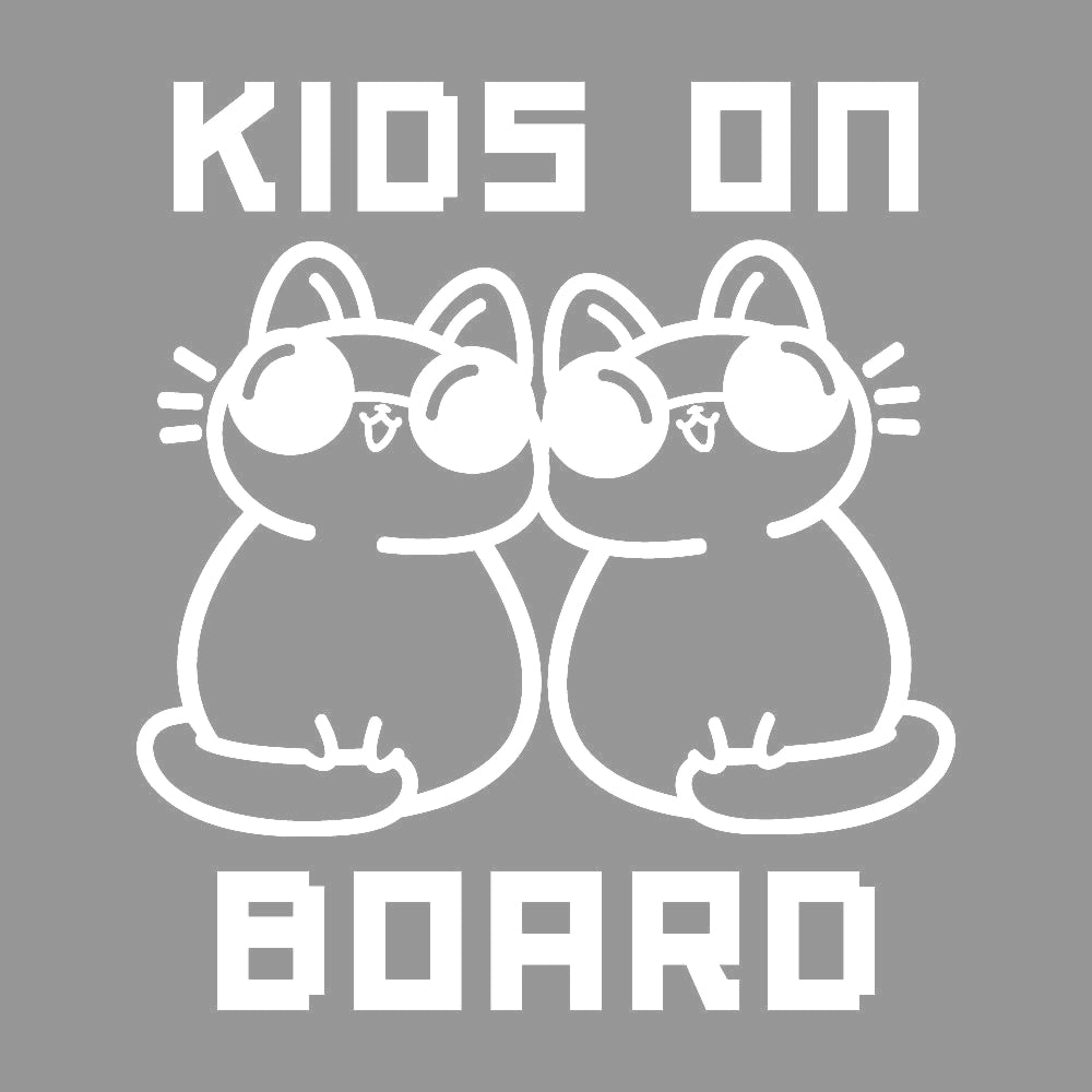 KIDS ON BOARD サングラス猫 7