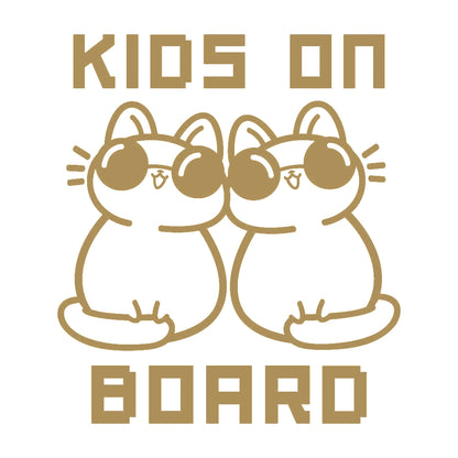 KIDS ON BOARD サングラス猫 9