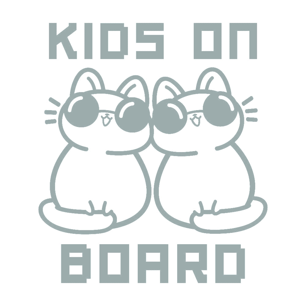 KIDS ON BOARD サングラス猫 10