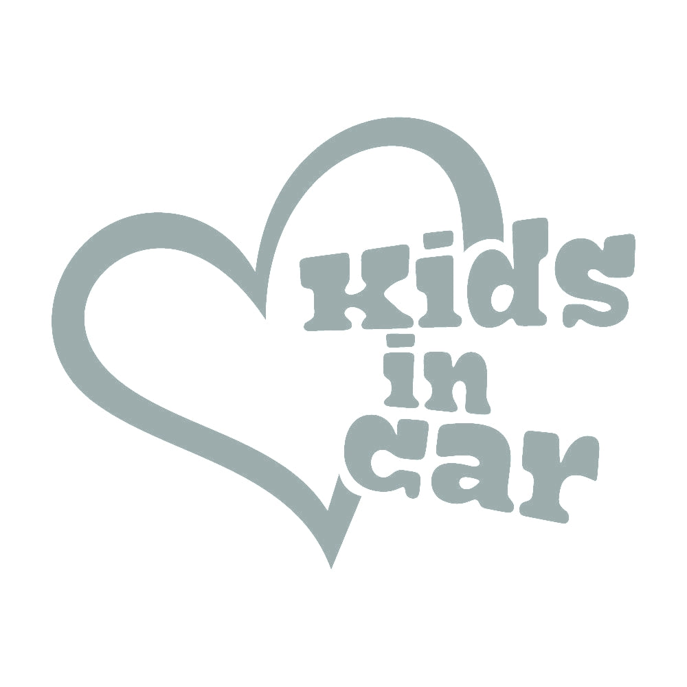 Kids in car ハート 10