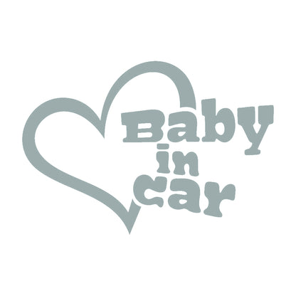 Baby in car ハート 10