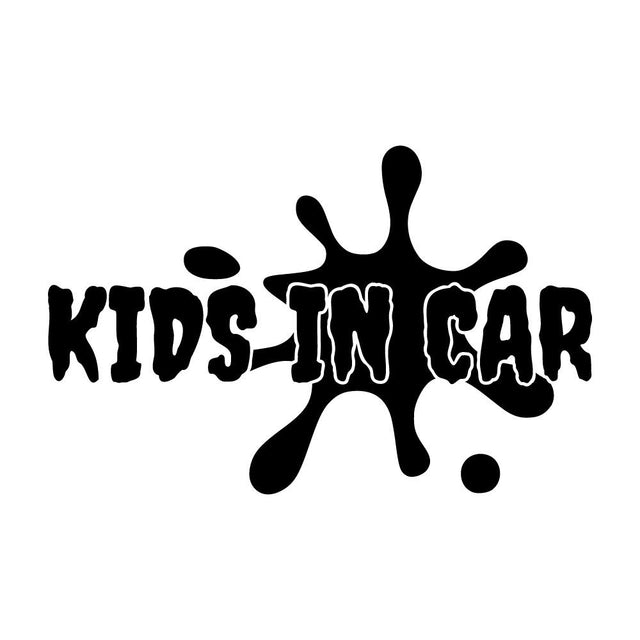 KIDS IN CAR 飛沫