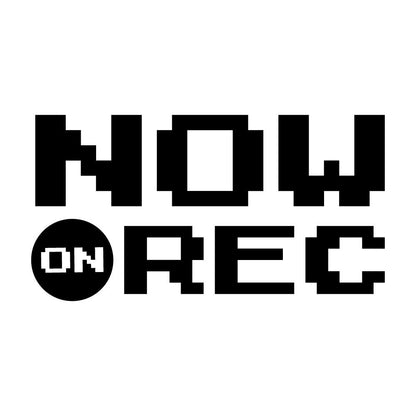 NOW ON REC ドット文字