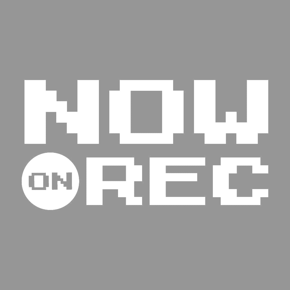 NOW ON REC ドット文字 7