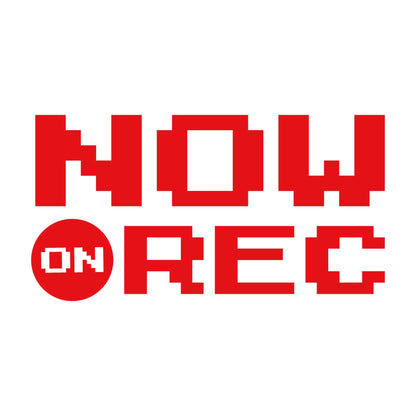 NOW ON REC ドット文字 8