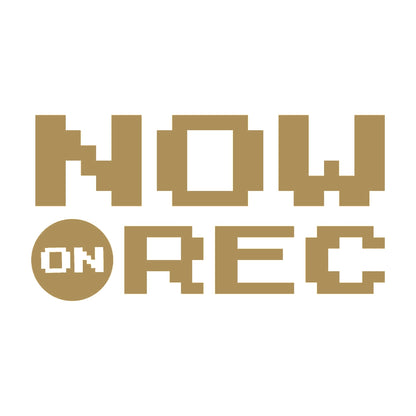 NOW ON REC ドット文字 9