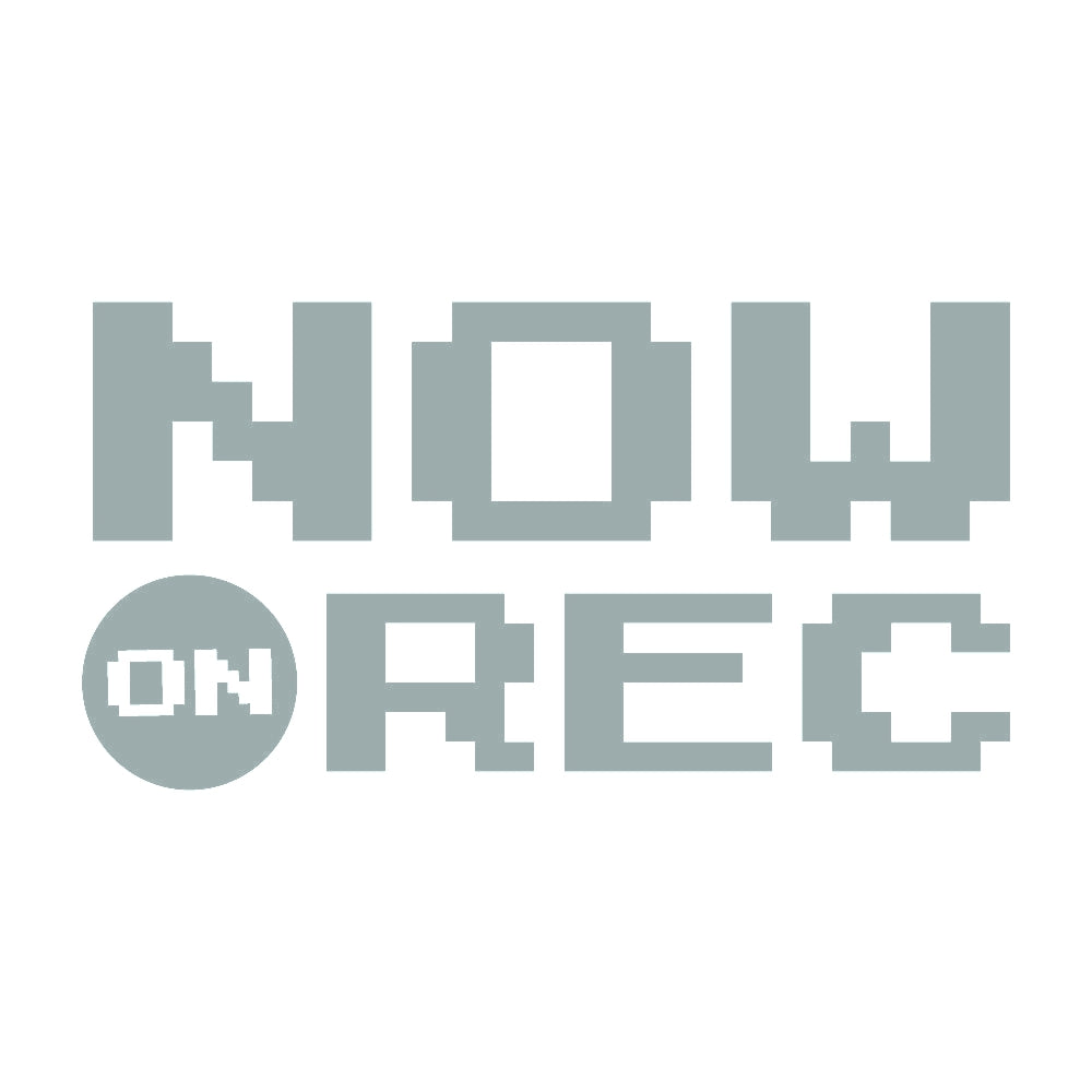 NOW ON REC ドット文字 10