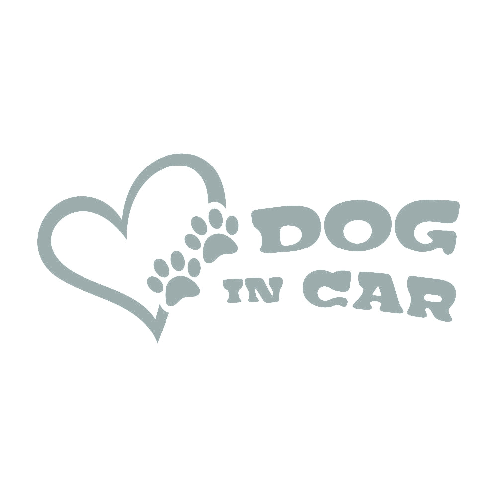 DOG IN CAR ハート 10