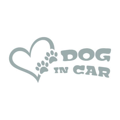 DOG IN CAR ハート 10
