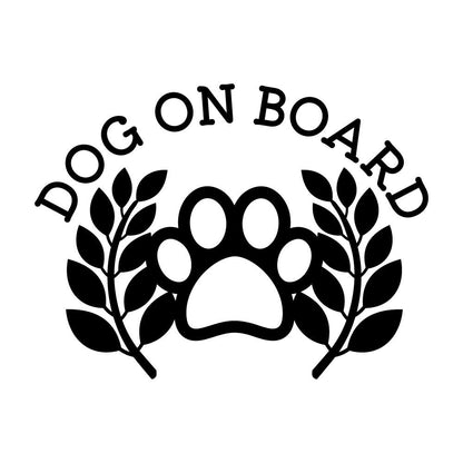 DOG ON BOARD (B)