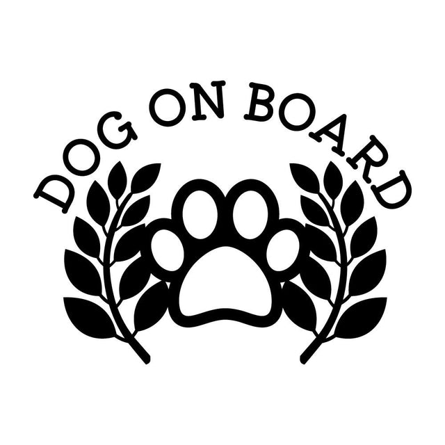 DOG ON BOARD (B)