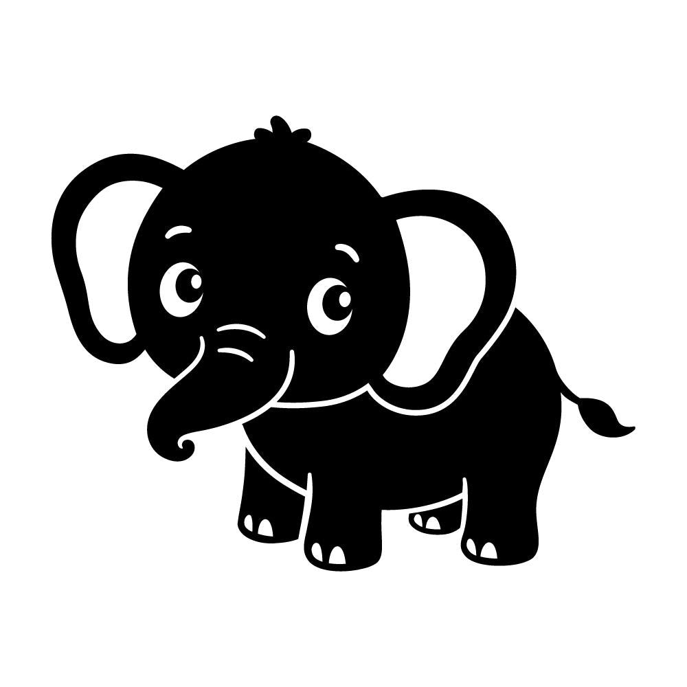 かわいいゾウ