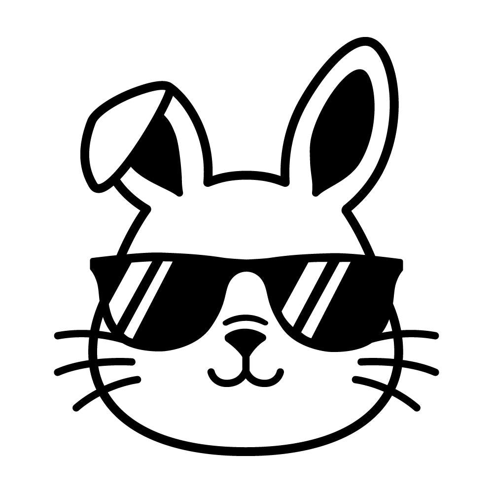 サングラスをかけたウサギ (A)