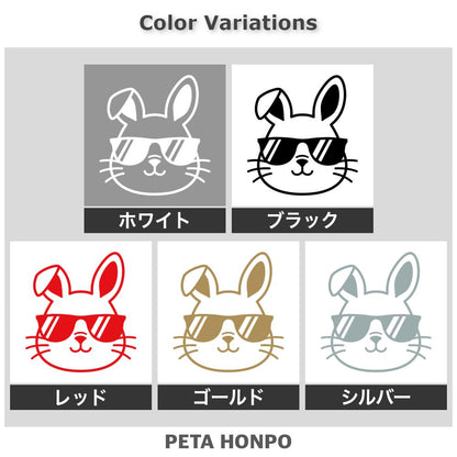 サングラスをかけたウサギ (A) 2