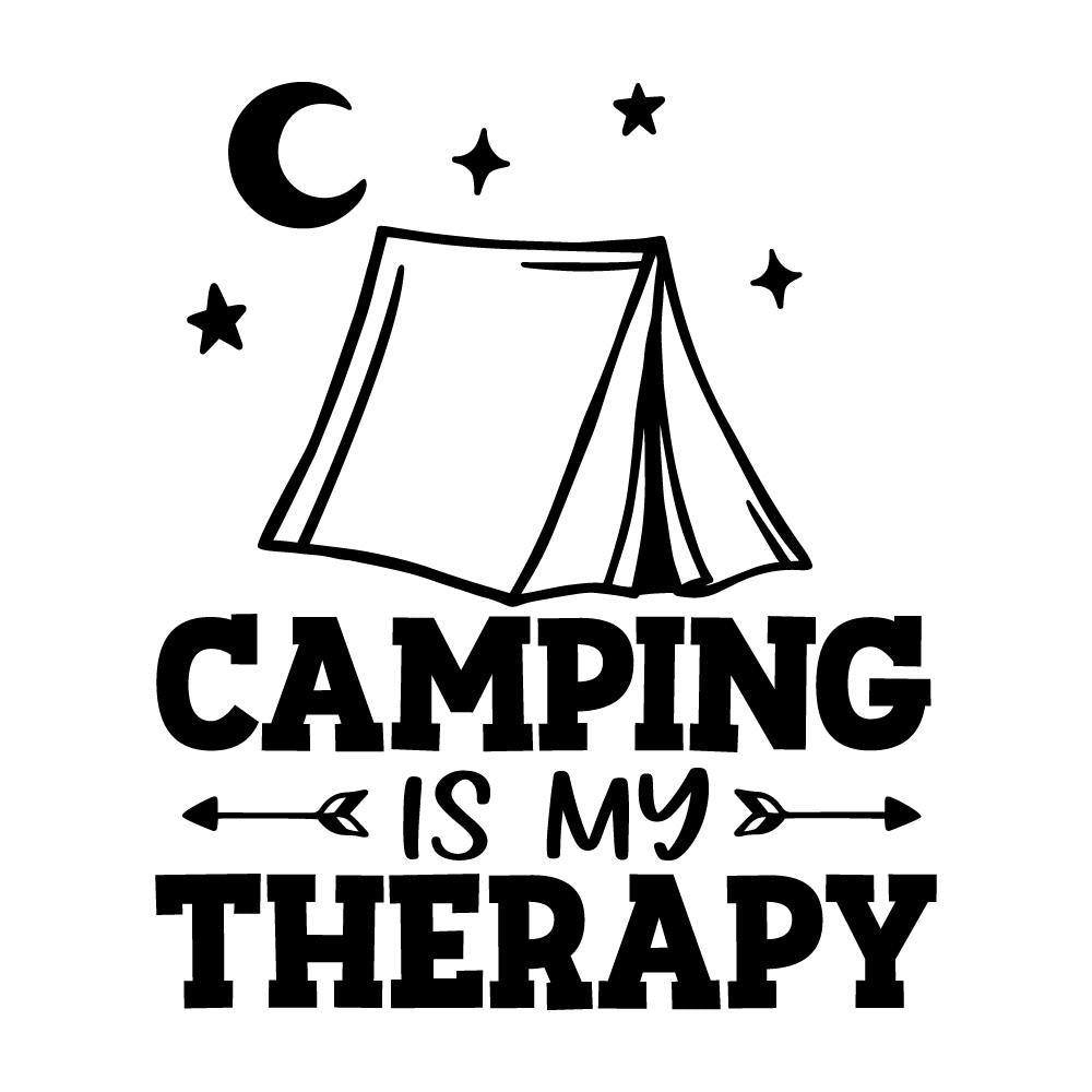 CAMPING IS MY THERAPY (A)