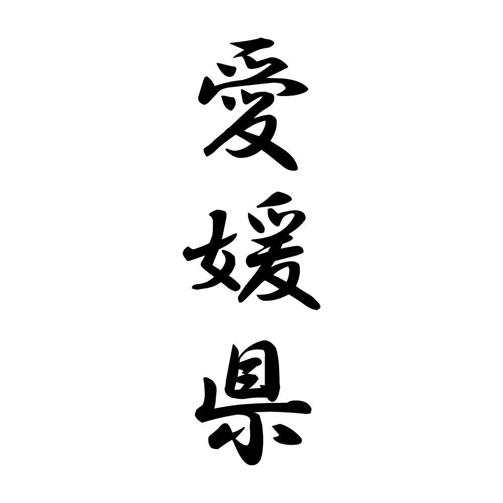 愛媛県 縦書き (A)