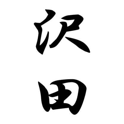 沢田 縦書き (A)