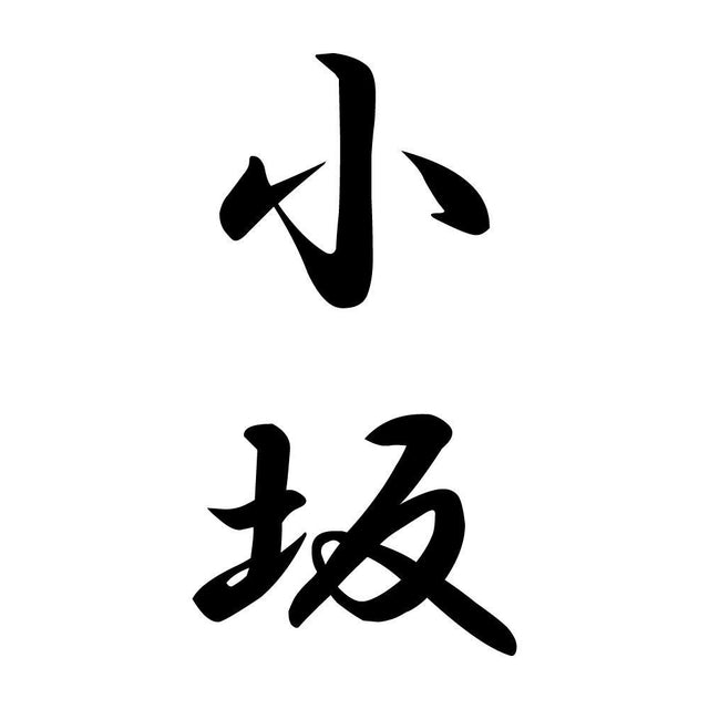 小坂 縦書き (A)