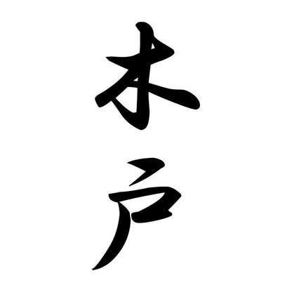 木戸 縦書き (A)
